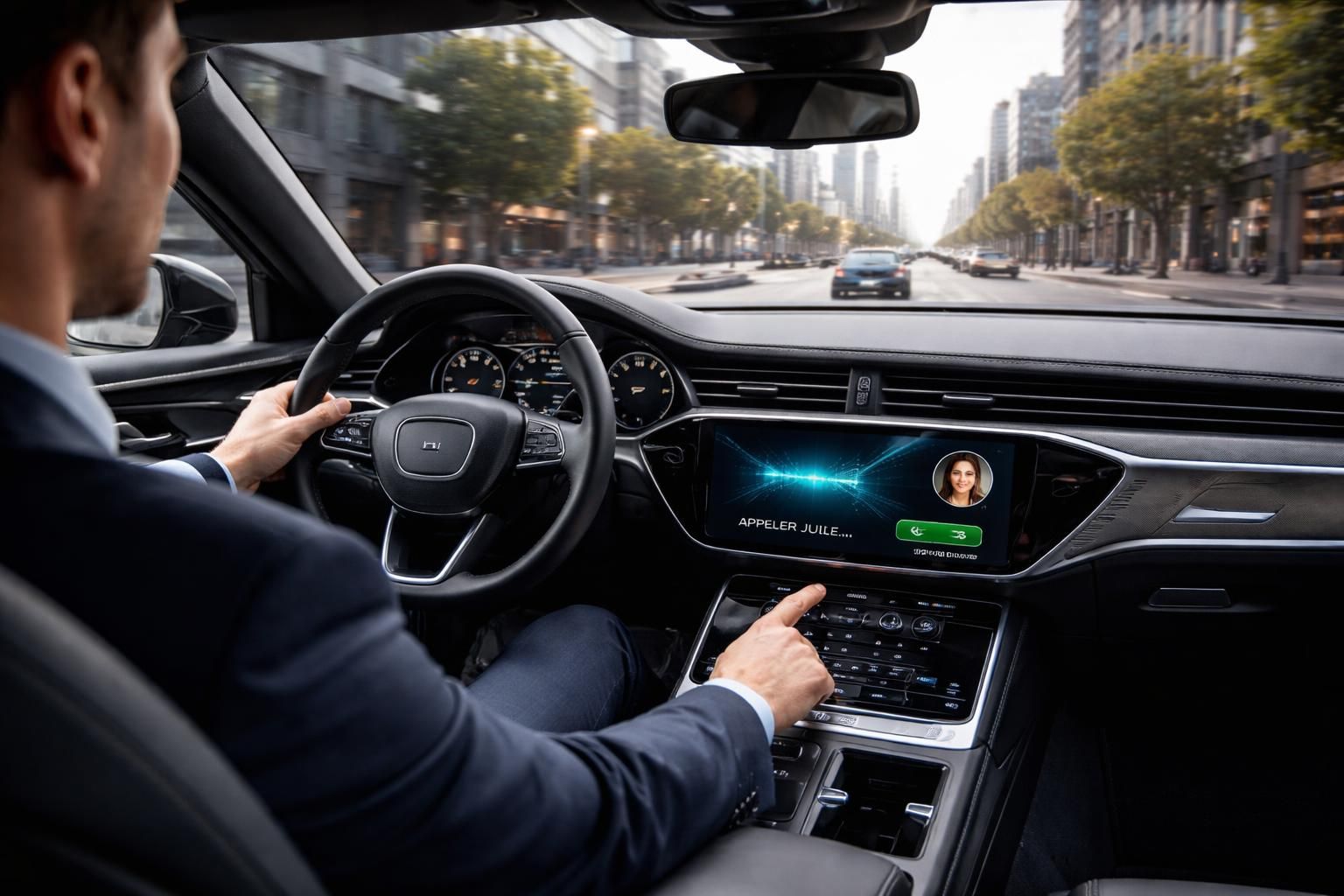 découvrez les systèmes mains libres proposés par meetphone, compatibles avec audi a6, bmw série 5 et mercedes classe e, pour plus de sécurité et de confort au volant.