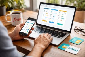 découvrez comment réduire votre facture téléphone en comparant les forfaits free mobile, sosh, b&you et d'autres grâce aux meilleurs comparateurs en ligne. économisez facilement sur votre abonnement mobile.