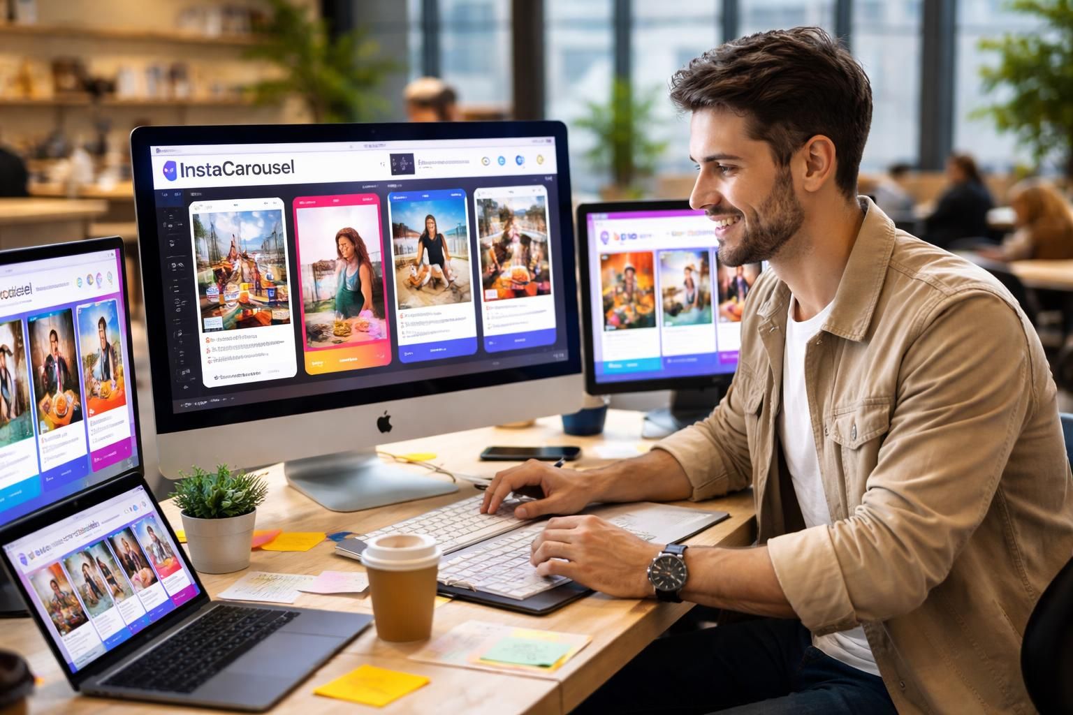 apprenez à transformer facilement un article en un carrousel instagram engageant grâce à instacarousel et maximisez votre impact sur les réseaux sociaux.